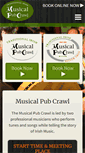 Mobile Screenshot of musicalpubcrawl.com